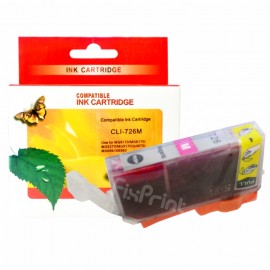 Cartridge Xantri Can CLI726 CLI726 CLI 726 Magenta, Refill Printer iX6560 iP4970 iP4870 MG8270 MG8170 MG6270 MG6170 MG5370 MG5270 MG5170 MX897 MX886