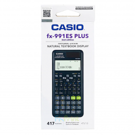 Kalkulator Casio fx-991ES PLUS-2 Hitam, Calculator Scientific Kalkulator Ilmiah Standar fx-991ES PLUS-2 Original