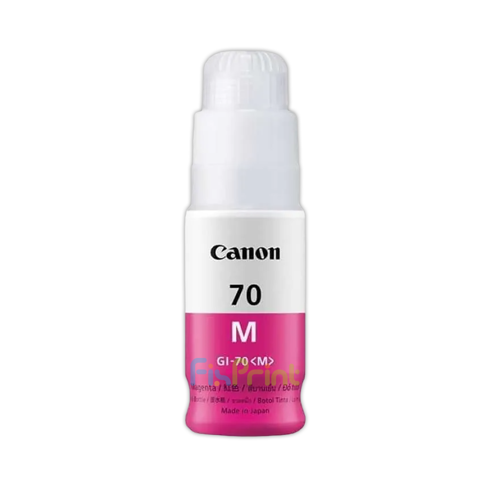 Tinta LOOSEPACK GI-70 GI70 Magenta GI 70 Magenta 70ml (Tanpa Box), Refill Printer PIXMA G5070 G6070 GM2070 GM4070 G7070 Original Canon