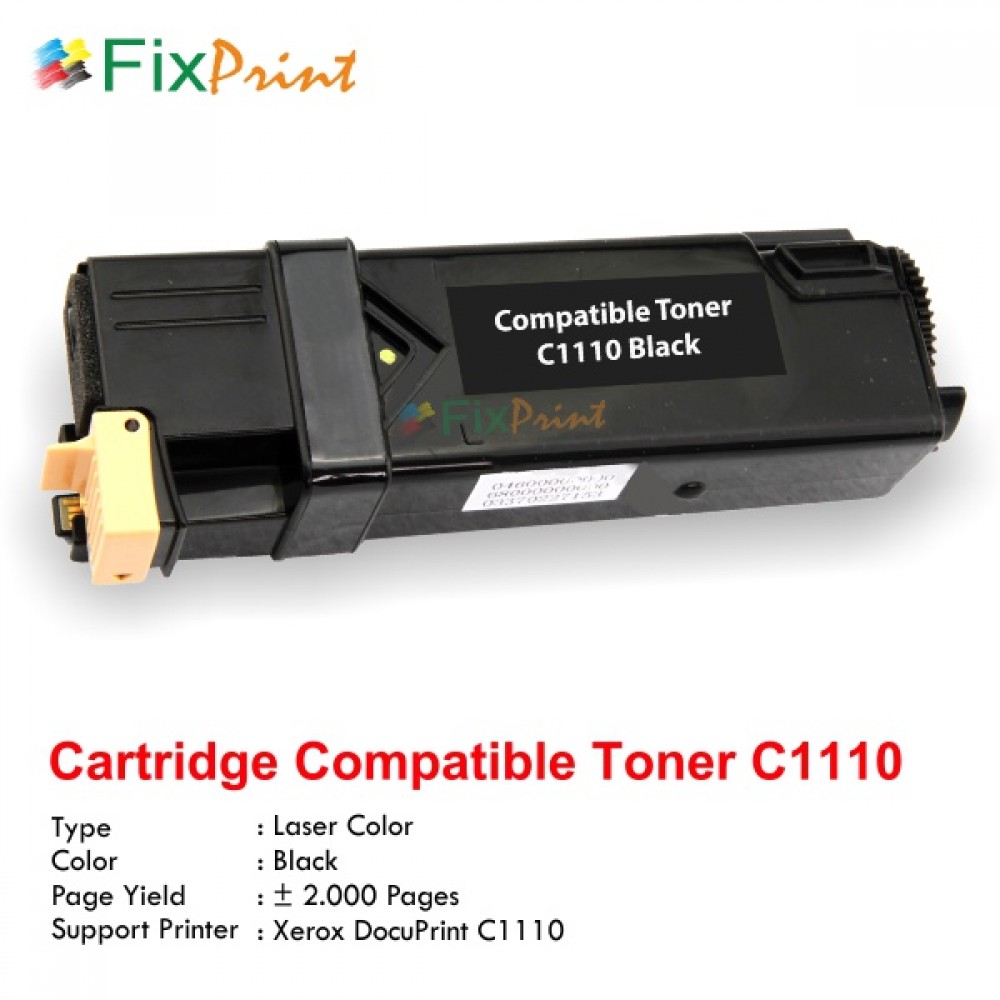 Cartridge Toner Compatible Printer Xe Docuprint C1110 Black